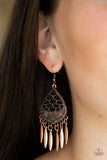 Wolf Den - Copper Earring