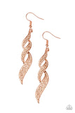 On Fire - Copper Earring