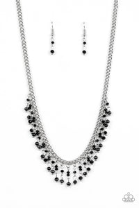 Sporadic Sparkle - Black Necklace - Box 11 - Black