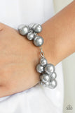 Girls In Pearls - Silver Clasp Bracelet