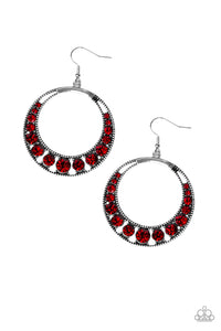 Ka-POW Dazzle - Red Earring - Box RedE1