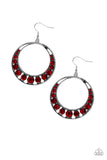 Ka-POW Dazzle - Red Earring - Box RedE1