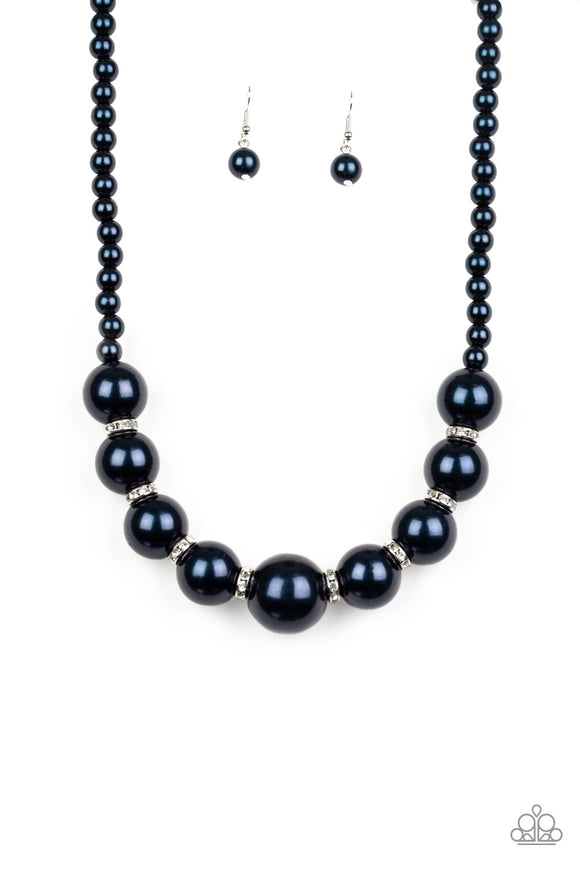 SoHo Socialite - Blue Necklace - Box 1 - Blue