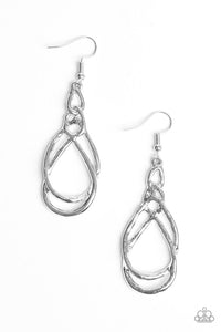 Twisted Elegance - Silver Earrings