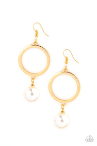 SoHo Solo - Gold Earrings