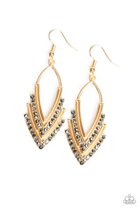 Tour de Force - Gold Earrings