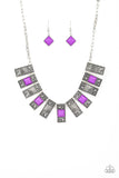 The MANE Contender - Purple Necklace - Box 1 - Purple