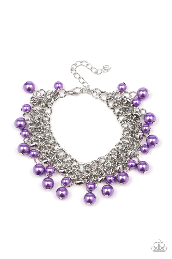 Duchess Diva - Purple Clasp Bracelet