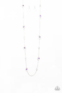 Rocky Razzle - Purple Necklace - Box 5 - Purple