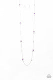 Rocky Razzle - Purple Necklace - Box 5 - Purple