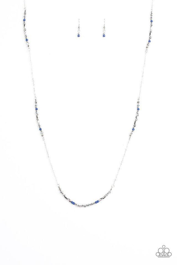 Mainstream Minimalist - Blue Necklace - Box 1 - Blue