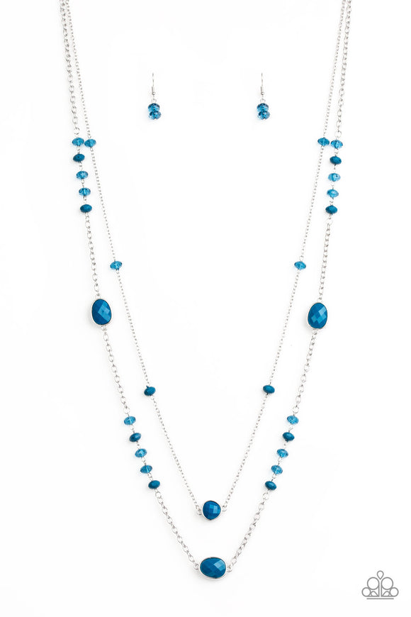 Dazzle The Crowd - Blue Necklace - Box 4 - Blue