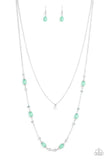 Irresistibly Iridescent - Green Necklace - Box 6 - Green