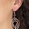 Asymmetrical Allure - Rose Gold Earrings