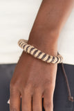 Island Hopper - Brown Urban Pull Cord Bracelet