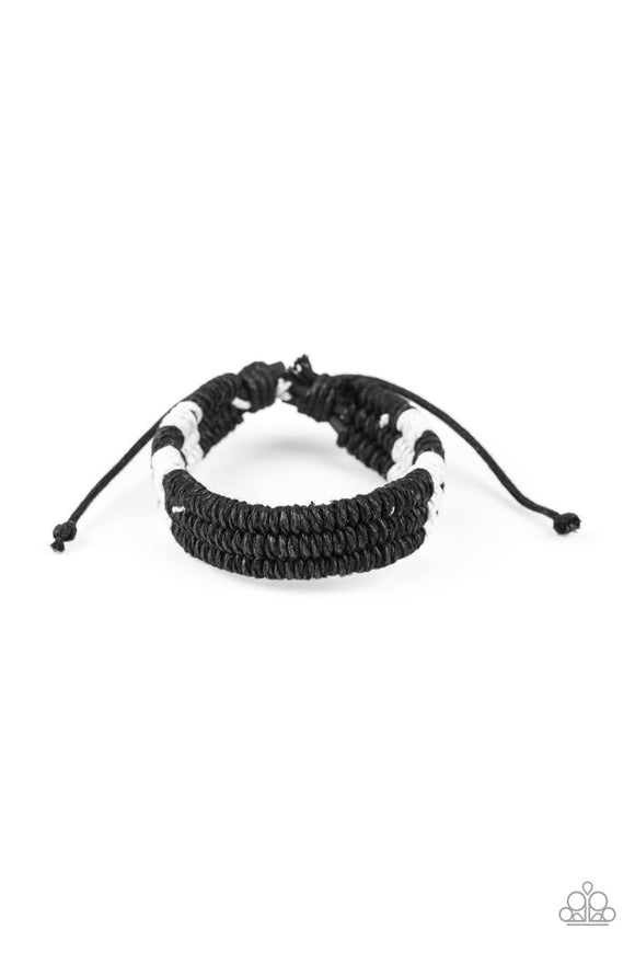 Rural Rogue - Black Urban Pull Cord Bracelet