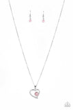 Heart Full Of Love - Pink Necklace - Box 6 - Pink