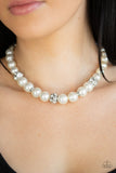 Rich Girl Refinement - White Necklace - Box 9 - White