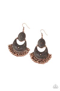 Western Trails - Copper Earring