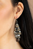 Resplendent Reflection - Black Earring