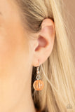 Bubbly Beauty - Orange Necklace - Box 3 - Orange
