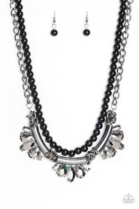 Bow Before The Queen - Black Necklace - Box 2 - Black