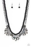 Bow Before The Queen - Black Necklace - Box 2 - Black