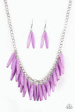 Full Of Flavor - Purple Necklace - Box 6