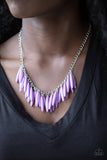 Full Of Flavor - Purple Necklace - Box 6