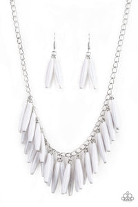 Full Of Flavor - White Necklace - Box 11 - White