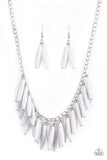 Full Of Flavor - White Necklace - Box 11 - White