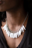 Full Of Flavor - White Necklace - Box 11 - White