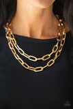 Make A CHAINge - Gold Necklace - Box 2 - Gold