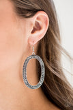 Rhinestone Rebel - Silver Earrings