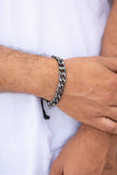 Rulebreaker - Black Urban Pull Cord Bracelet - Men's