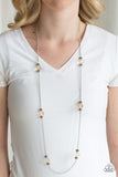 Season Of Sparkle - Brown Necklace - Box 4 - Brown