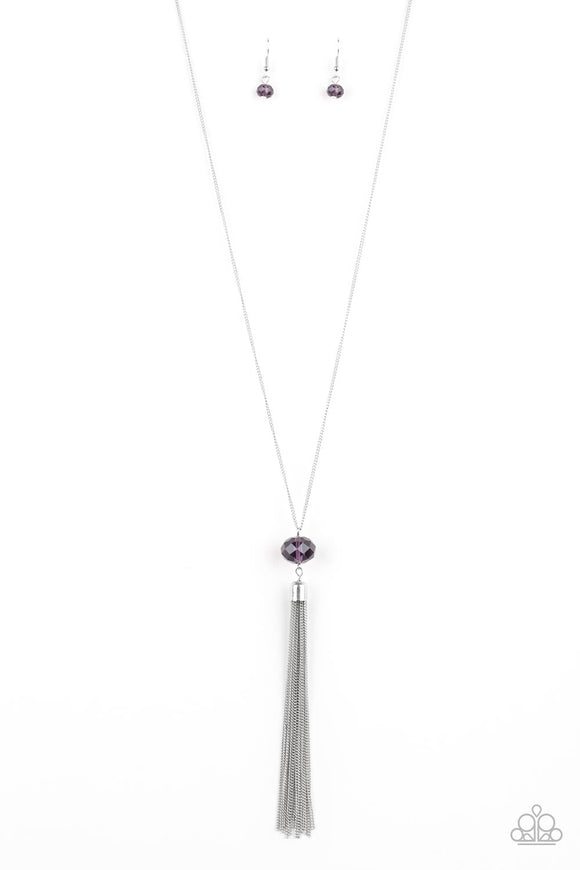 Socialite of the Season - Purple Necklace - Box 5 - Purple