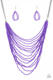 Bora Bombora - Purple Necklace - Box 4 - Purple