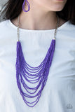 Bora Bombora - Purple Necklace - Box 4 - Purple