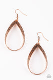 Come REIGN or Shine  - Copper Earring