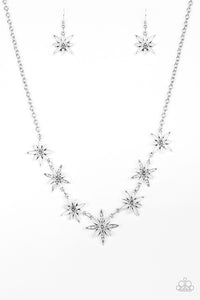 Decked Out In Daisies - White Necklace - Box 3 - White