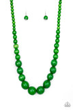 Effortlessly Everglades - Green Necklace - Box 4 - Green