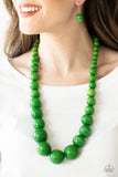 Effortlessly Everglades - Green Necklace - Box 4 - Green