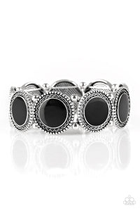 Girls Getaway - Black Stretch Bracelet