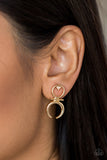 Giza Goddess - Gold Post Earring - Box 2 - Gold