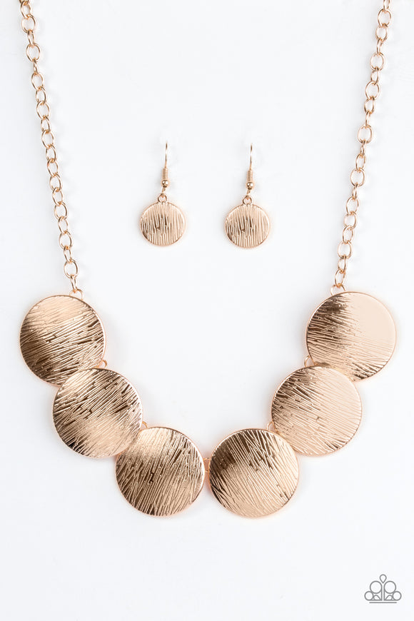 Glued To The SPOTLIGHT - Rose Gold Necklace Box 1 - Rose Gold