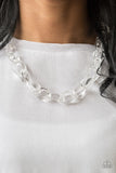 Ice Queen - White Necklace - Box 9 - White