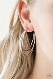 Jumpin' Through Hoops - Silver Hoop Earring