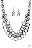 Metro Maven - Black Necklace - Box 11 - Black