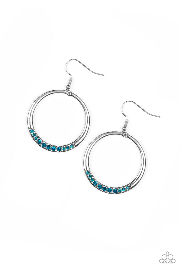 Morning Mimosas - Blue Earrings